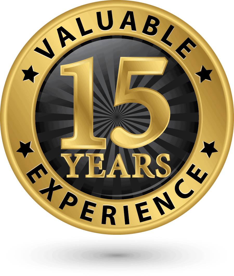 Valuable 15 Year Experience